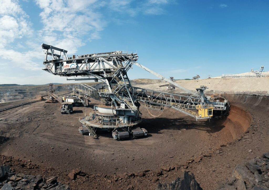 Crusher wear parts excavator